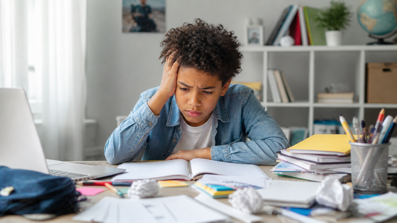 Étudiant en pleine progression